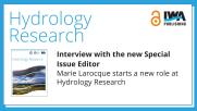 Introducing Hydrology Research's new Special Issue Editor, Marie Larocque