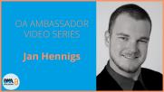 OA Ambassador video series: Jan Hennigs