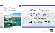 Water Science & Technology: Reviewer of the Year 2019! 