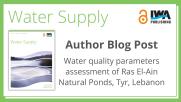 Author Blog Post - Water Supply
